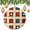 Pattern-7, variant on Vintage Countryside Wood Board Ceramics Ornaments Wooden Barn Door 2024 Ornament Christmas Tree Decoration Indoor Outdoor Yard Gifts for Women Men On Christmas