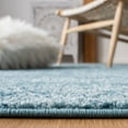 thumbnail image 4 of SAFAVIEH Tulum Herbert Distressed Southwestern Area Rug, 5'3" x 7'6", Turquoise/Blue, 4 of 7