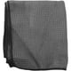 thumbnail image 2 of 2 piezas de toalla para lavado de coches, limpieza de cristales, secado, microfibra, limpieza de ventanas, tejido para detalles de automóviles, para cocina, baño, gris oscuro, 2 of 5