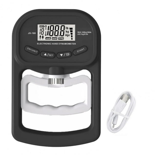 Hand Strength Test Grip Strength Trainer Electronic Hand Dynamometer Grip Strength Tester ,Easy to Use