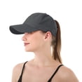 thumbnail image 5 of Helii Ponytail Hat for Women, Quick Drying Mesh Baseball Cap Sport Sun Hat, 5 of 7