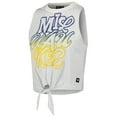 thumbnail image 2 of Women's The Wild Collective White Milwaukee Brewers Twisted Tie Front Tank Top, 2 of 4