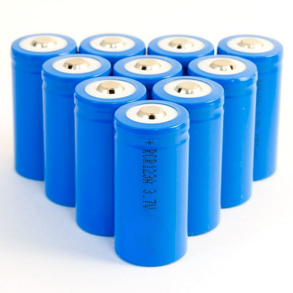 10 Pack of RCR123a 3.7V Rechargeable Li-Ion Battery 16340 Works with Arlo