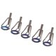 thumbnail image 1 of Kit de reparación de caña de pescar kusrkot 2X 5 uds Acero inoxidable tapas Anillos guías, 1 of 8