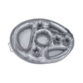 thumbnail image 4 of Portabebidas flotante para piscina, barra inflable para servir, bandeja ligera y multifuncional para aperitivos de frutas, ideal para interiores y, 4 of 8