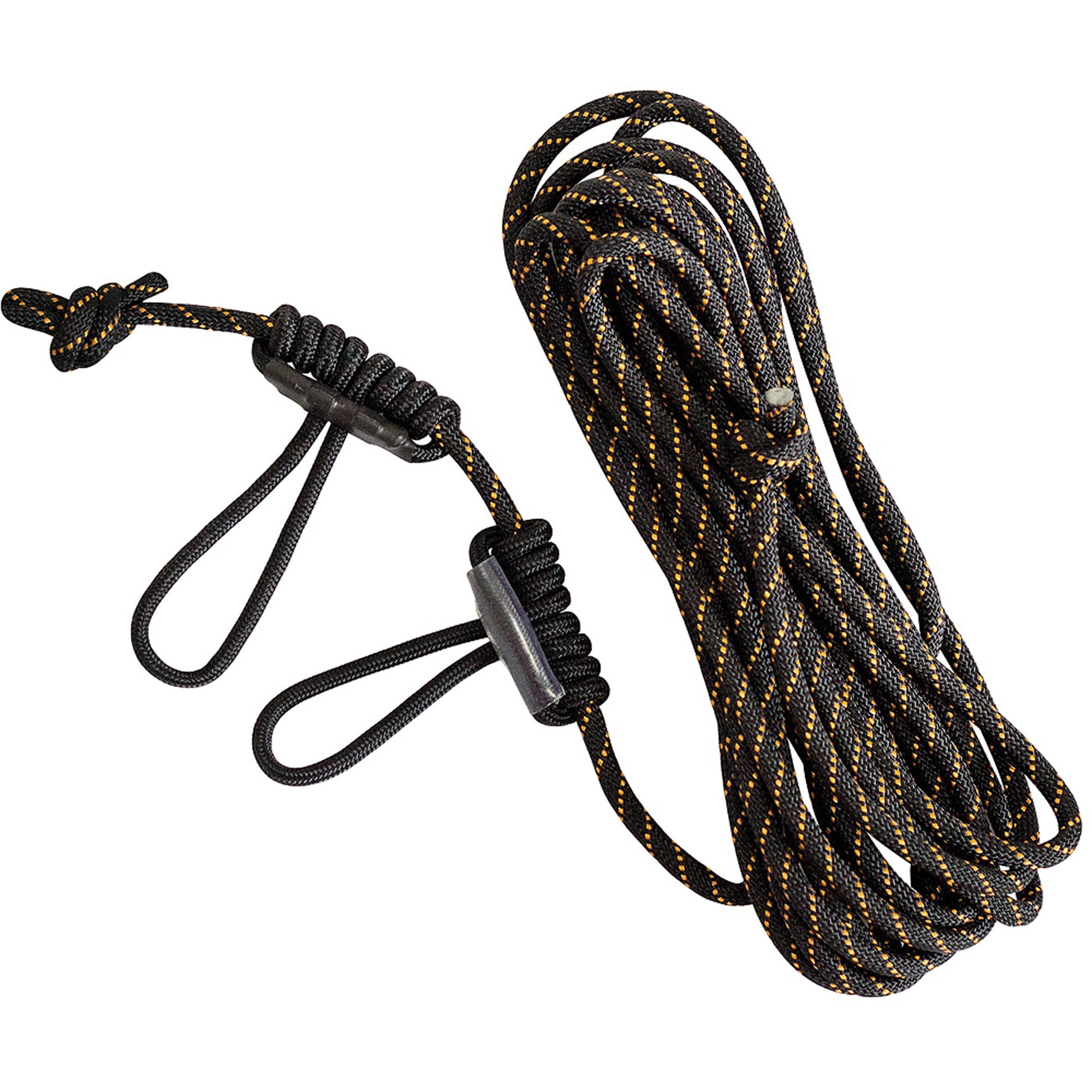 New MUDDY SAFE-LINE fall arrest systemn 30 foot safety line 2 prussic carabiners 