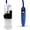 Blue, variant on LeLuv Vibrating Magna Electric Penis Pump | LCD Smart White Handle | 12" x 2.25" Untapered Cylinder