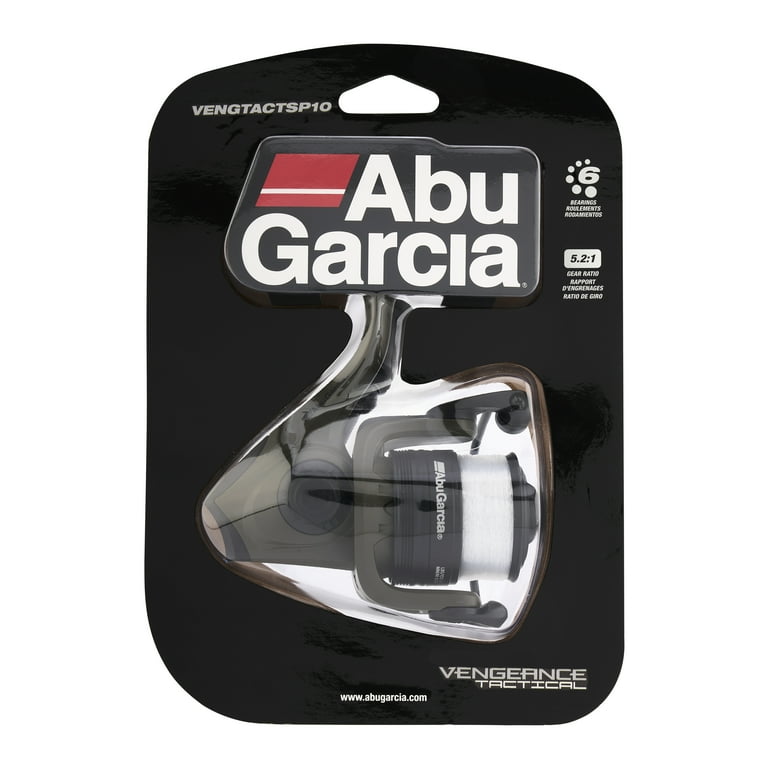 Abu Garcia Vengeance Tactical Spinning Reel, 10 Size Fishing Reel