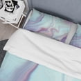 thumbnail image 4 of Designart 'Marbled Liquid Agate Colours' Modern & Contemporary Duvet Cover Set, 4 of 4