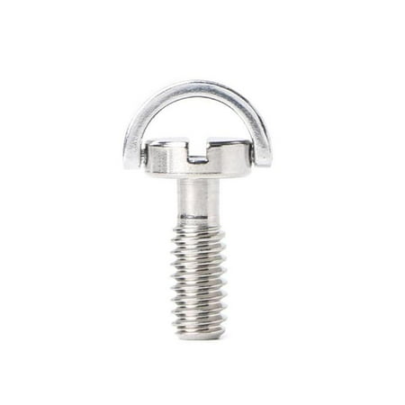 

D-Ring Screw 1/4 Metal Male Thread Tripod Mount Quick Release Camera R8O0