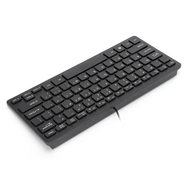 Teclado USB Teclado Con Cable USB 78 Teclas Mini Teclado Mecánico Con Material De Material ABS Diseño Ultra Delgado Para Computadora Portátil De Escritorio De Computadora