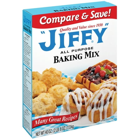 (3 Pack) Jiffy Baking Mix 40 oz
