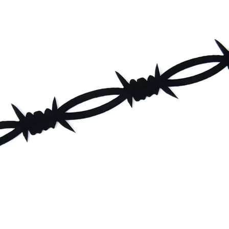 DESIGNICE Black Velvet Tattoo Necklaces Velvet Choker Thorns Necklace for Women