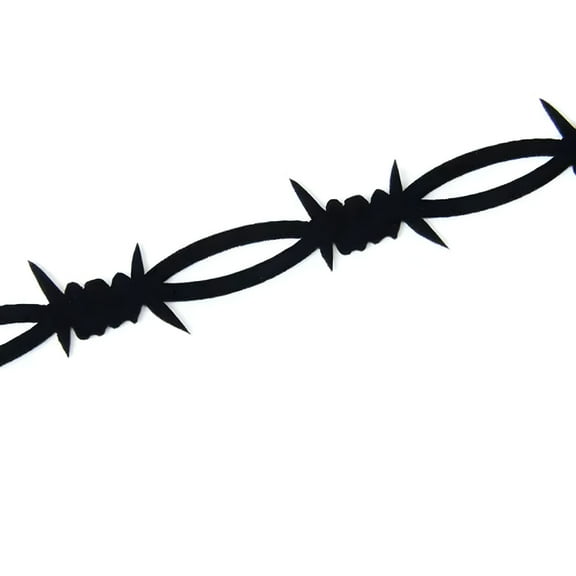 DESIGNICE Black Velvet Tattoo Necklaces Velvet Choker Thorns Necklace for Women