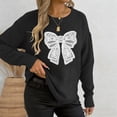 thumbnail image 2 of TINZ Sweater Dress Long Sleeve Oversized Tunic With Exquisite Embroidery And Panel Design Warm Winter Knit Vest Dress Long Pullover Sweater Belted Long Dress, 2 of 6