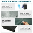 thumbnail image 6 of HOTEEL 10'x30' Pop Up Canopy Tent with 8 Sidewalls,Heavy Duty Wedding Event Tents,Party Gazebo with Roller Bag,UPF 50+ Windproof Waterproof,Gray, 6 of 11