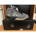thumbnail image 3 of Jo r-dan 5 Retro Off-White Black CT8480-001 - Men's Size 8.5 - Brand New, 3 of 6