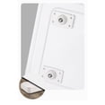 thumbnail image 3 of Mini rodillo de acero adhesivo para rueda Universal, 4 piezas, muebles de almacenamiento de bajo ruido de 360 ​​grados, ruedas para el hogar, Almacenamiento y organización del hogar Negro Billuyoard HA006245-02, 3 of 6