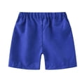 thumbnail image 4 of Coerni Toddler Boys Summer Shorts Quick-Dry Kids Swim Trunks Plain Beach Board Shorts Elastic Waist Athletic Joggers, 4 of 4