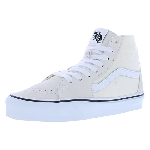 Vans Sk8 Hi Tapered Suede Unisex Shoes Size 4.5, Color: White/True White