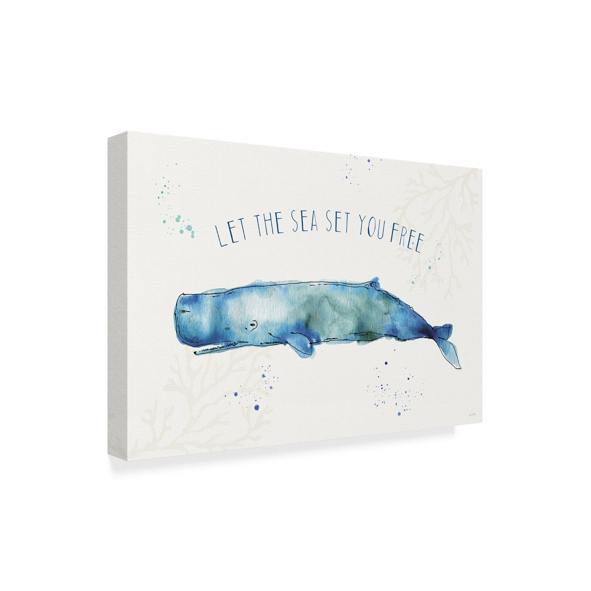 Trademark Fine Art 'Deep Sea I' Canvas Art by Anne Tavoletti