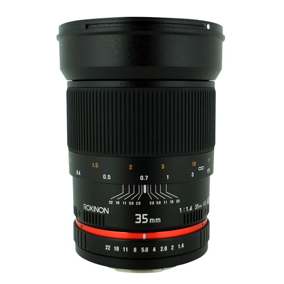 Rokinon 35mm F/1.4 AS UMC Wide Angle Lens for Olympus RK35M-O