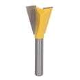 thumbnail image 2 of 1 4 Dovetail Router Bit  6mm Dovetail Router Bit 14 Inch Shank Wood Grooving Cutter For Wood Grooving  Edge Treatment & Grooving Bits, 2 of 8
