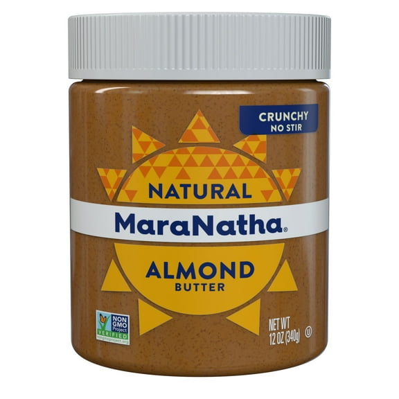 MaraNatha Natural Crunchy Almond Butter, 12 oz
