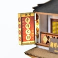 thumbnail image 3 of DIY Mini Dollhouse Craft Kit Beef Hotpot con Kits de Modelos LED, 3 of 9