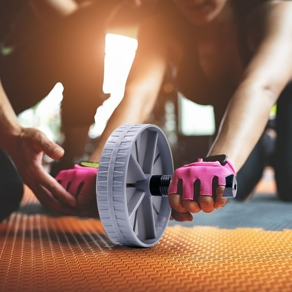 ABS Ab Roller Wheel for Core Strength Training Home Gym Fitness Equipment Men Women