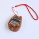 thumbnail image 4 of 1 pieza de 8 teclas Mini exquisito dedo pulgar Piano Marimba Musical Buen accesorio colgante regalo (gota de agua), 4 of 5