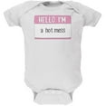 thumbnail image 1 of Halloween Hello I'm a Hot Mess Soft Baby One Piece, 1 of 1