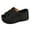 B Black, variant on Wedge Sandals for Women Platform High Heels Summer Mule on Comfortable Soft Arch Support Sandals