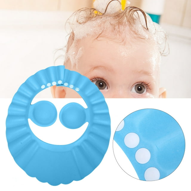 Shampooing pour Bébé Shampooing Douche pour Enfants Shampooing Imperméable pour Enfant Bleu