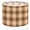 Color 2, variant on Drum Lamp Shade Brown Beige Checkered vintage Plaid retro textile woven fabric Tartan 13"x13"x10" Large Lampshade for Table Lamps Floor Lamps Pendant Light Replacement Linen Lampshade Easy Assembly