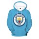 thumbnail image 1 of Manchester City Boys Hoody Fleece Graphic Kids OFFICIAL Football Gift CRWY-400827 Kids 140, 1 of 5