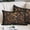 Black, variant on Boho Beige Flowers Pillow Covers, Linen Long Throw Pillow Case, Spring Abstract Watercolor Floral Leaf Holiday Pillow Protector Decorative Cushion Cover for Living Room/Bedroom 20" x 36"
