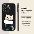 thumbnail image 1 of ¡Actualiza el estilo de tu iPhone con una exclusiva funda para teléfono de doble capa con diseño de dibujos animados y arenada!, 1 of 4