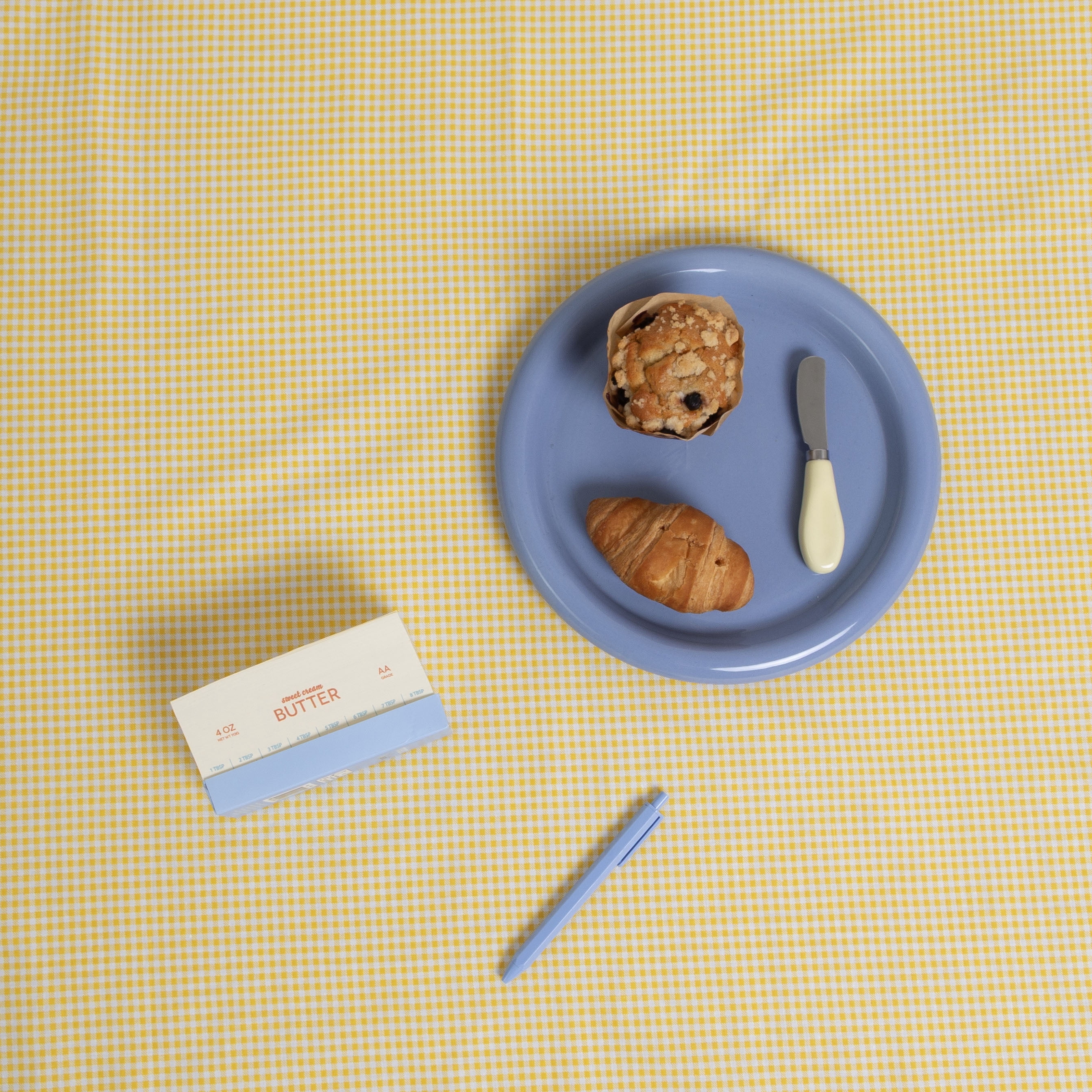 Pearhead Butter Stick Notepad, 5.38” x 2.75”, Yellow, 650 Sheets