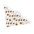 thumbnail image 2 of Dog Bandanas, Snail Autumn Leaf Print Adjustable Dog Scarf Triangle Bib Handkerchief Accessories for Small Medium Large Dogs, Cats, Pets, 2 of 6