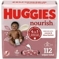 thumbnail image 3 of Huggies Nourish Scented Baby Wipes, 2 Pack, 112 Total Ct (Select for More Options), 3 of 11