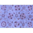 thumbnail image 1 of Ahgly Company Indoor Rectangle Abstract Blue Modern Area Rugs, 5' x 8', 1 of 4