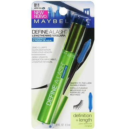 Maybelline Define-A-Lash Waterproof Mascara, Very Black - Walmart.com