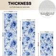 thumbnail image 4 of Pioneer Flower Floral Print Pattern Kitchen Rugs Sets Of 3,Kitchen Runner Rugs Non Skid Washable,Decorative Kitchen Floor Mats for Kitchen,Sink,Laundry,17"x30"+ 17"x47" + 17"x59", 4 of 6