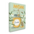 thumbnail image 3 of Stupell Industries Mom You Are The Sweetest Honey Jar Holiday Painting Gallery Wrapped Canvas Print Wall Art, 3 of 5