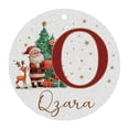 thumbnail image 2 of 26 Letters Christmas Tree Decoration Pendant, Christmas Tree Ornaments Personalized DIY, Xmas Tree Hanging Decor, Customizable Name Ornament, Festive Home Decor, Unique Gift Idea, Metal Frame, for, 2 of 9