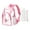 Pink-M, variant on Clearance!XEOVHV Clear Backpack Heavy Duty Clear Bookbag Transparent Backpack See Through Plastic Backpacks for School, Work,Concert,College (Pink,12in*12in)