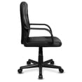 thumbnail image 5 of Silla de Oficina Costway PVC Altura Regulable Negro, 5 of 5