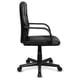 thumbnail image 5 of Silla de Oficina Costway PVC Altura Regulable Negro, 5 of 5