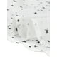 thumbnail image 5 of Vestido de camisa floral de manga corta con cuello vuelto para mujer INSPIRE CHIC L Blanco, 5 of 5